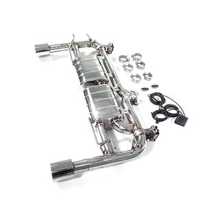 Système d'échappement GFC pour <span class=keywords><strong>Mazda</strong></span> <span class=keywords><strong>3</strong></span> 2.5T 4WD 2023 avec silencieux à double valve, double embout, en acier inoxydable 304, échappement catback - Product Image 4