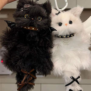 <span class=keywords><strong>Halloween</strong></span> Twist Stick Kaninchen Superweicher Plüsch-Anhänger Handgemachtes DIY Kurzset Ornament Geschenk Geburtstag der Freundin Gewichtet - Product Image 3