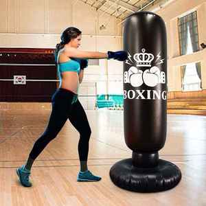 กระสอบทรายเป่าลม PVC แบบหนาพิเศษ ปรับแต่งได้ พร้อมโลโก้ลายมงกุฎตามสั่ง สำหรับฝึกซ้อมเด็ก (7-14 ปี) ชก<span class=keywords><strong>มวย</strong></span> - Product Image 2