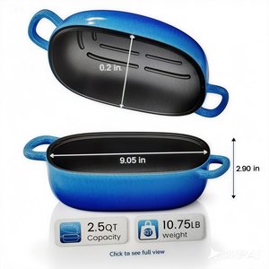 Four hollandais pour la cuisson du pain Moules à pain pour le pain fait maison - Product Image 5