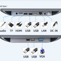 Touchwo, nuevo diseño, pantalla Lcd para exteriores, RJ45, POE, Wifi, Android 11,0, tableta, montaje en pared, reproductor de publicidad, señalización Digital