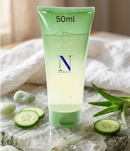 Gel de Aloe Vera para Piel y Cabello, Ligero, No Pegajoso, Calmante e Hidratante, Gel Herbal para Todo Tipo de Piel y Cabello - Product Image 1