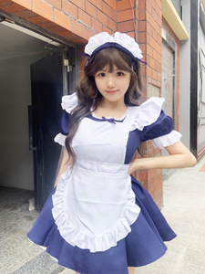 Disfraz Clásico de Sirvienta Ángel, Estilo Japonés, Alice, Chica Dulce, <span class=keywords><strong>Lolita</strong></span>, Vestido de Sirvienta, Vestido de <span class=keywords><strong>Café</strong></span>, Halloween - Product Image 6