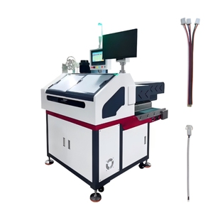 Auto <b>Wire</b> Cutting <b>Stripping</b> Crimping <b>Machine</b> with Robotic Housing Loading SR-05B Model Processes AWG #32-#18 <b>Wires</b> - Product Image 5