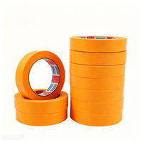 Ruban adhésif décoratif japonais en papier orange, autocollant wasabi, adhésif haute résistance, ruban adhésif washi personnalisé