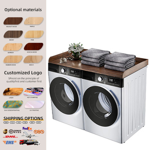Étagère de rangement en bois pour machine à laver, organisateur de comptoir pour <span class=keywords><strong>lave</strong></span>-<span class=keywords><strong>linge</strong></span> et sèche-<span class=keywords><strong>linge</strong></span> - Product Image 1