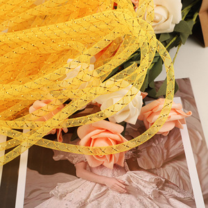Phụ kiện may mặc trắng lông ngựa Bím Tóc nylon lưới lông ngựa Bím Tóc crinoline 6mm lông ngựa bện bán buôn - Product Image 2