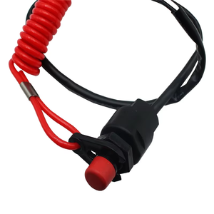 High Quality ABS Aluminum Alloy Motorcycle Kill Stop Switch Cut Boat Dirt Pit <strong>Bike</strong> <strong>Engine</strong> Tether Outboard <strong>Engine</strong> for Yamaha - Product Image 5