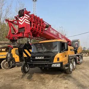 Hete Verkoop Gebruikte Chinese Vrachtwagenkraan Sanyi Goedkope Prijs