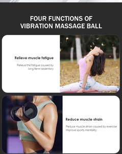Rung Đậu Phộng Massage Yoga Bóng, Sạc Xách Tay Điện Massage Bóng, Trị Liệu Trở Lại Và Cơ Bắp Massage Con Lăn - Product Image 6