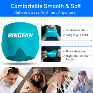 New Gel Ice nén tay áo hot lạnh trị liệu băng headwrap đau đầu Migraine cứu trợ cap - Product Image 3