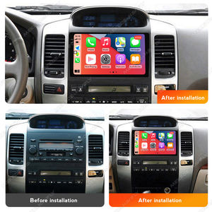 MEKEDE Android voiture <span class=keywords><strong>musique</strong></span> Radio lecteur écran tactile GPS Navigation 8core 6 + 128GB multimédia FM DSP pour Toyota Prado OLD - Product Image 2