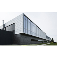 Estructura de estructura de acero prefabricada para edificios de almacén modulares redondos usados