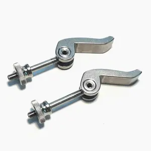 Factory Stainless Steel M5 M6 M8 45mm-100mm Bicycle Quick Release Lever With Nut  Washer Customized Acceptable