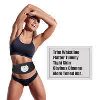 Ceinture de stimulation musculaire abdominale EMS, entraîneur abdominal magnétique breveté, 10 modes, 20 niveaux, entraînement musculaire et soulagement de la douleur