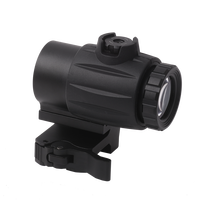 Red Win Hellcat 3x Grossisseur à point rouge en caoutchouc ultra compact 1/3 ou Full Co-witness, montage QD rabattable, compatible avec les points rouges