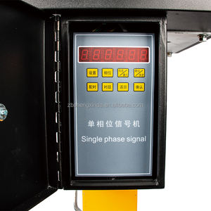 Feu de signalisation solaire Shengxinda avec protection en film transparent LED couleur, non rétroréfléchissant, AC, Sémaphore, Chine - Product Image 3