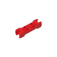 [Gobricks]GDS-90267 Plaque à double face avec embase à billes 1x2 en plastique ABS, pièces de construction à l'échelle 1:8