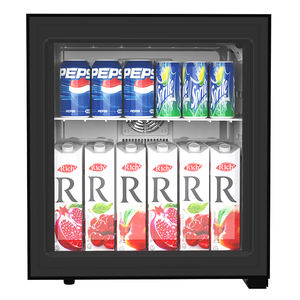 Mini-réfrigérateur compact 30L pour hôtel et voiture, mini-<span class=keywords><strong>frigo</strong></span> à porte vitrée simple pour refroidissement et congélation - Product Image 2