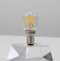 Corps en verre E12/E14 base 4W 2700K réfrigérateur led mini lumière T26 ampoule à filament