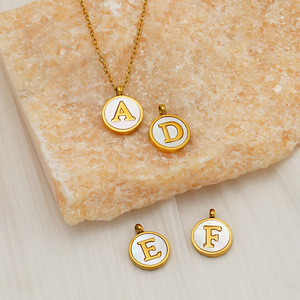Zogxin Letter Pendant Necklace Gold Chain Alphabet Initial Charm For Women Everyday Wear Fashion Jewelry - Product Image 4