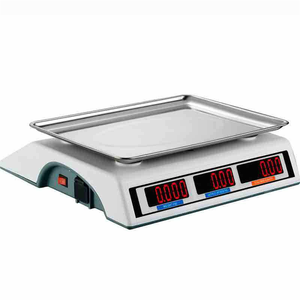 Báscula Electrónica Veidt de 30 kg para Precio de Verduras Pequeñas, Cocina, Mercado, Precio Digital, en China, 810, Pantalla Dual D - Product Image 1