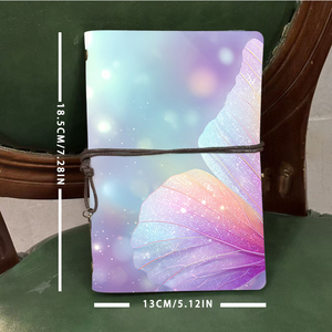 สมุดโน้ตหนังเทียมพรีเมี่ยมแบบ A6กระดาษคราฟท์หนาปิดแบบผูกเชือกของขวัญคริสต์มาสสุดหรูสำหรับผู้บังคับบัญชาเหมาะสำหรับธุรกิจ - Product Image 4