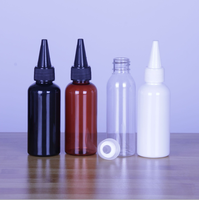 Flacon compte-gouttes souple en plastique opaque noir de 5 ml et 10 ml, idéal pour encre, pigments et médicaments – Nouvelle vente chaude