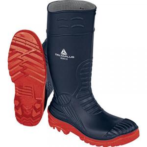 DELTA PLUS - IRONS5BM43 Botte de sécurité PVC bleu marine-rouge-s5 src-BOTTES EAN 3295249258610 - Product Image 1