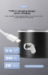 YenvQee 2026 Nuova Bottiglia Generatrice di Acqua Ricca di Idrogeno Alcalina Elettrolitica <span class=keywords><strong>SPE</strong></span>/PEM con Corpo in Vetro e Ricarica Type-C Personalizzabile - Product Image 6