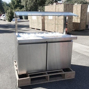 Nuevo Modelo de Refrigerador Comercial para Restaurantes, Buffet Refrigerado, Barra de Ensaladas, Mesa de Alimentos Fríos - Product Image 2