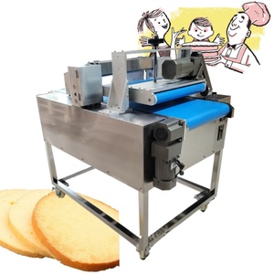 Découpeuse uniforme manuelle automatique de trancheuse de gâteau de <span class=keywords><strong>pain</strong></span> grillé - Product Image 1