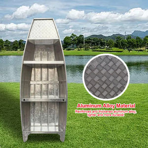 Vedette en Alliage d'Aluminium-Magnésium, Utilisée pour la Pisciculture et le Nettoyage des Rivières, Peut Être Équipée de Moteurs Hors-Bord - Product Image 2