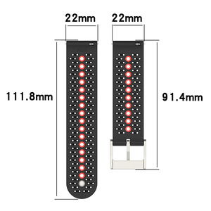 22mm Sport Band para Suunto RUN Race 9 Peak Strap SmartWatch Strap Pulseira de Substituição Pulseira Soft Sport Watchband - Product Image 2