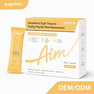 OEM ODM Etiqueta Privada Polvo Sustituto <span class=keywords><strong>de</strong></span> Comida Alto en Fibra y Proteína con <span class=keywords><strong>Ganoderma</strong></span> <span class=keywords><strong>Lucidum</strong></span> y Péptidos <span class=keywords><strong>de</strong></span> Vieira, Grado Alimenticio <span class=keywords><strong>para</strong></span> Pérdida <span class=keywords><strong>de</strong></span> <span class=keywords><strong>Peso</strong></span> - Product Image 1
