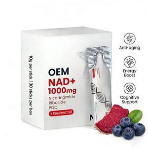 Suplemento Mitocóncico Antioxidante de Alta Absorción para Adultos, Etiqueta Privada, NAD+, Resveratrol, PQQ, Vitaminas en Paquetes Líquidos - Product Image 5
