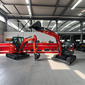 Gratis Verzending Epa 3.7ton Kleine Micro Graafmachine Boerderij Zeer Efficiënte Crawler Micro Digger Hydraulische Mini Graafmachines Met Cabine - Product Image 5