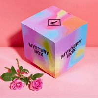 Caja Misteriosa Personalizada con Impresión Ecológica para Cosméticos, Juguetes, Anime, Caja Sorpresa, Caja Ciega, Perfume Negro y Rojo, Embalaje de Regalo de Papel