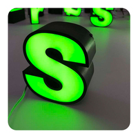 Panneau d'éclairage de construction led, panneau électronique de canaux extérieurs, lampe à LED personnalisée, en lettres 3D, pour débutant