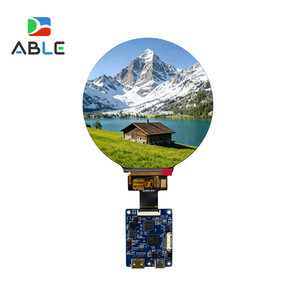 หน้าจอแสดงผลทรงกลม 4 นิ้ว 720*720 IPS LCD สำหรับหุ่นยนต์  หน้าจอ TFT 4 นิ้ว พร้อมบอร์ดขับเคลื่อน HD-MI - Product Image 4