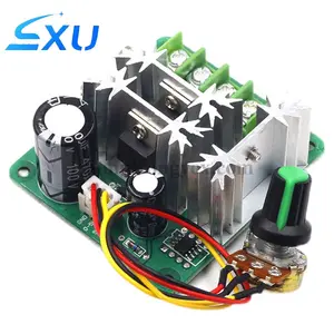 CCMHCN DC Motor Controller PWM DC Motor Governor PLC 6V 12V 36V 60V 90V 15A DC Motor Controller