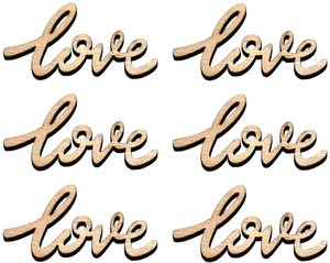 أحرف خشبية مجوفة تصنعها بنفسك بحجم قابل للتخصيص لتزيين عيد الحب - Product Image 2