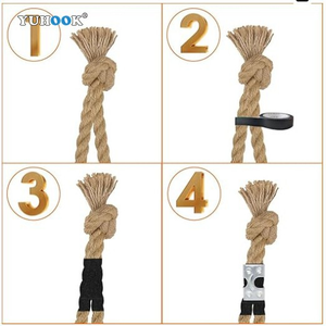Thép không gỉ đôi Dây kẹp nhiệm vụ nặng nề đôi Clip Vòng kết thúc Clip phù hợp 3/8 inch đến 1/2 inch Xoắn hoặc bện dây thừng - Product Image 3