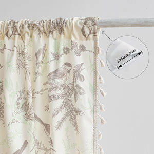 <span class=keywords><strong>Tende</strong></span> digitali stampate in stile persiano fiori e uccelli sono adatti per feste di vacanza vita quotidiana case hotel bar e così via - Product Image 6