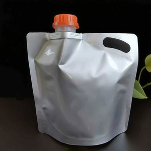 2liter Plastic Spout Pouch Food Grade Oblique Aluminum Foil Plastic Spout Bag Stand up Pouches Liquid Bag Portable Smoothie Bag - Product Image 3