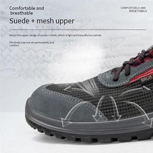 <span class=keywords><strong>Chaussures</strong></span> <span class=keywords><strong>de</strong></span> <span class=keywords><strong>sécurité</strong></span> respirantes <span class=keywords><strong>Honeywell</strong></span>, embout en acier, résistantes aux chocs et aux perforations, antistatiques, antidérapantes, bottes <span class=keywords><strong>de</strong></span> travail pour la construction - Product Image 3