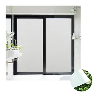 zwart frosted glas film Suppliers-Snelle levering static cling glass statische/zwart/glitter/frosted glas film