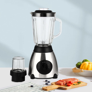 2 In 1 Blender And <b>Grinder</b> Juicer 1001Ml To 1500Ml Stainless Steel Electric 18000 Rpm For Kitchen Use - Product Image 1