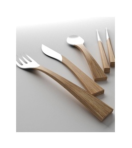 Handmade Wholesale Price Food-Safe Luxury Kitchen Cutlery Set in Silver Gold Stainless Steel for Weddings Home Use - Product Image 4