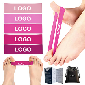 Toe Separator <b>Band</b> Latex with Hand Loop for Post-Surgery Mobility and Flexibility Training Finger <b>Exercise</b> - Product Image 3
